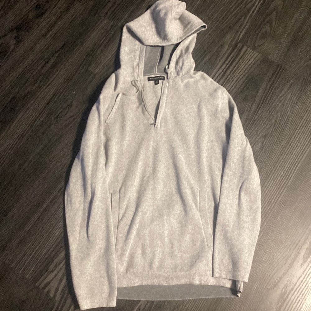 🍍BANANA REPUBLIC 🍍1/4 zip hoodie 🍍pouch pocket🍍size medium 🍍B-2